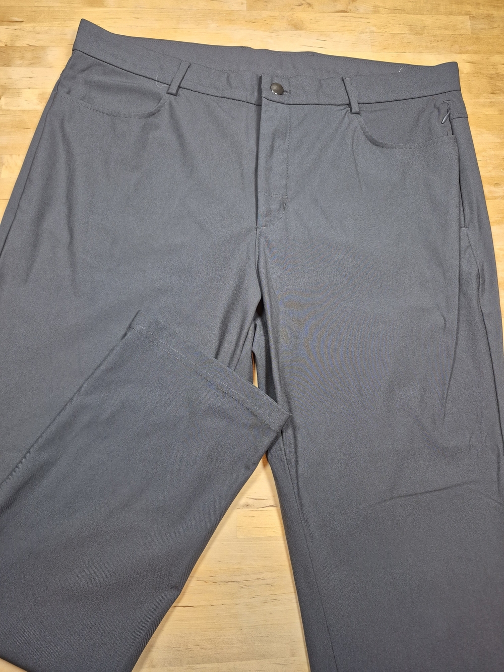 Old Navy Men's Charcoal Straight-Leg Peformance Chinos